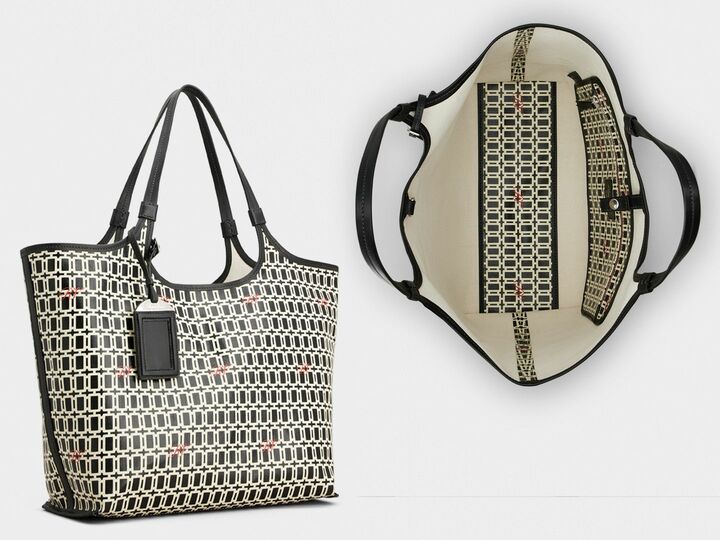 「ロジェ ヴィヴィエ」の『グラン ヴィヴィエ モノグラム ショッピングバッグ』