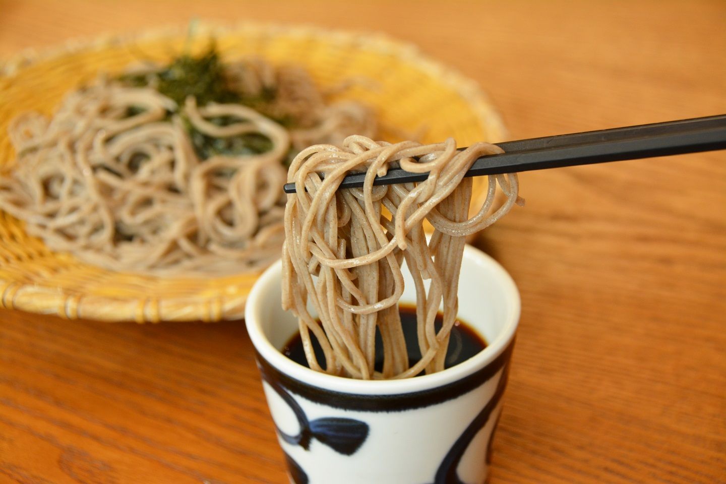 蕎麦の食べ方