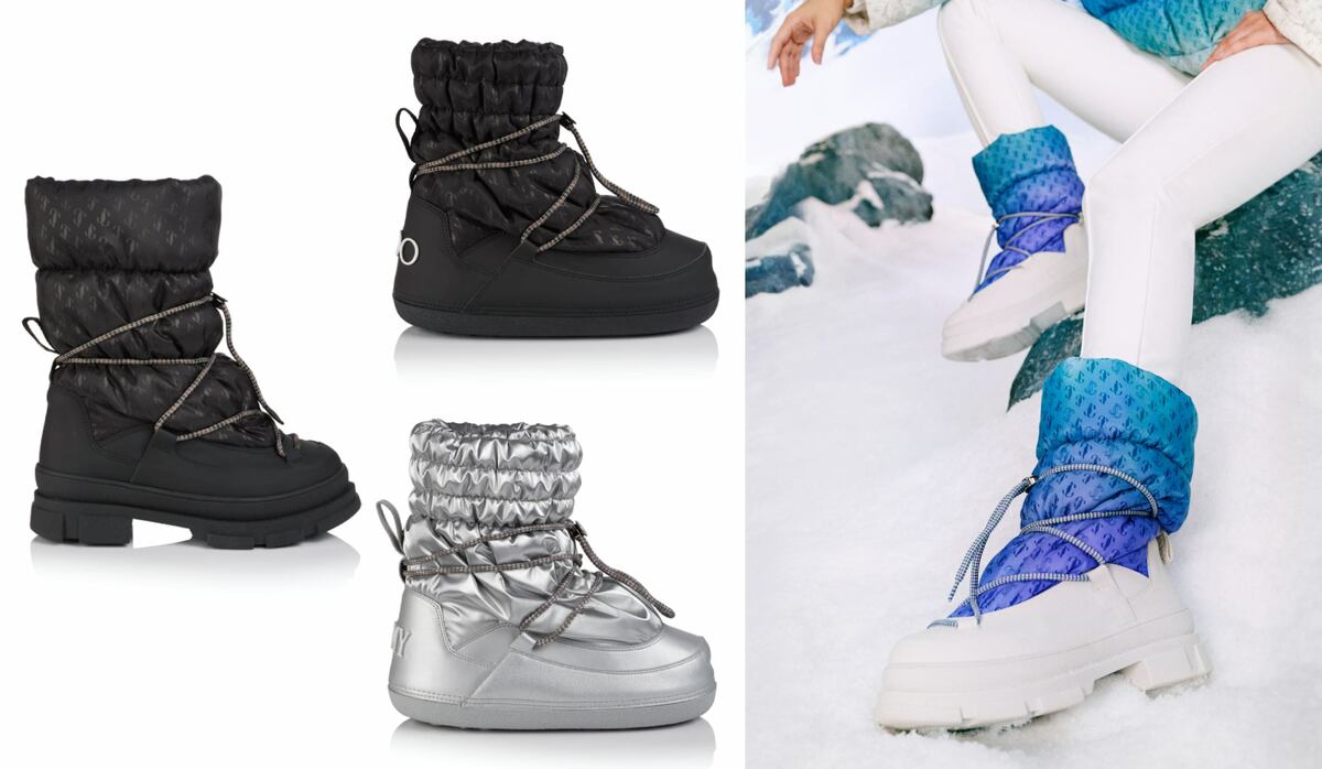 ★Jimmy Chooジミーチュー防水フリースライニングスノーブーツ(女性用)★ ☆Jimmy Chooジミーチュー防水フリースライニングスノーブーツ