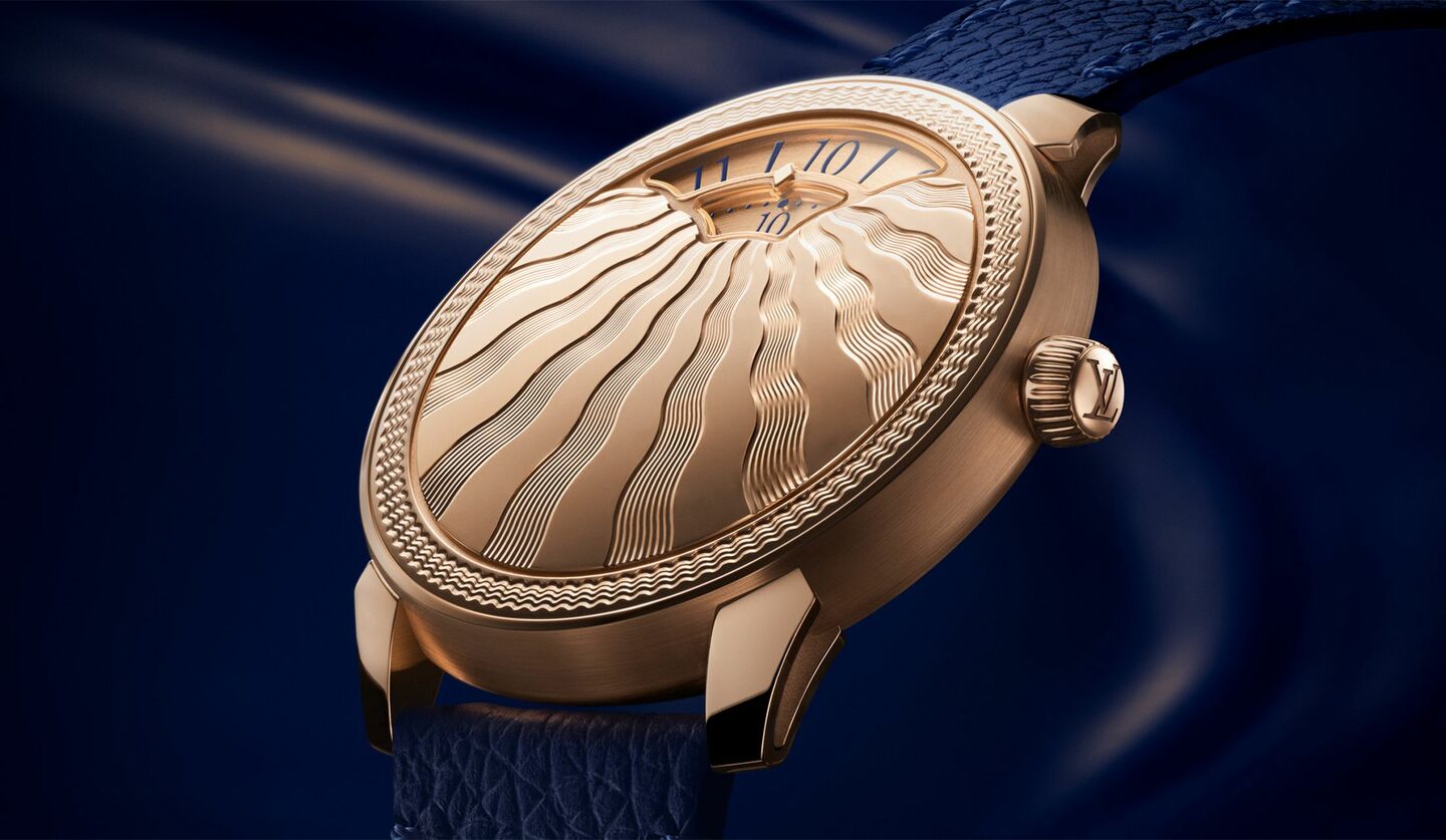 ルイ・ヴィトンの新作ウォッチ『タンブール オトマティック コンバージェンス ギョーシェ』