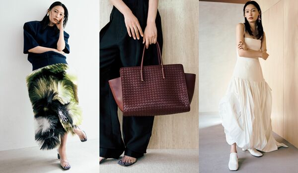 大政 絢さんが出合う「ボッテガ・ヴェネタ」洗練モードの新章へ