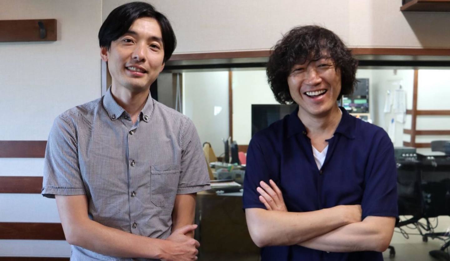 TOKYO FM 執行役員 編成制作局長の森田太さんと番組プロデューサーの新野一孝さん
