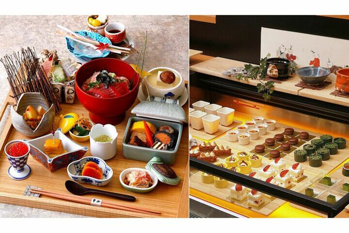 ANAインターコンチネンタルホテル東京の日本料理「雲海」の和スイーツブッフェ