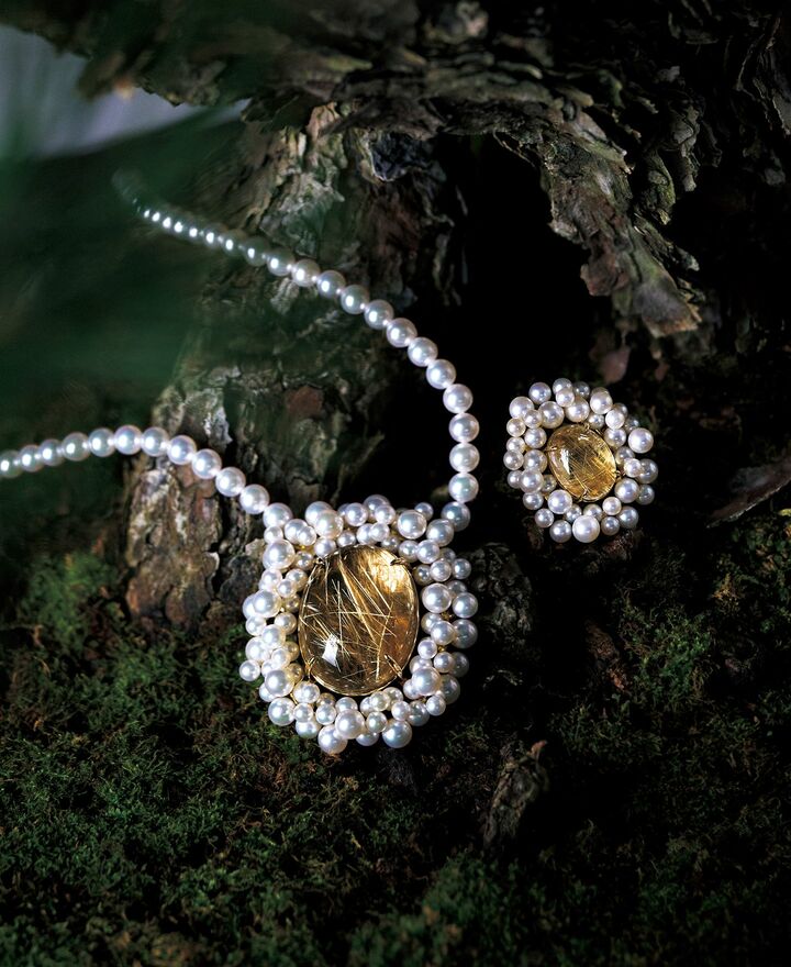 TASAKIのネックレスとリング『パッセル』