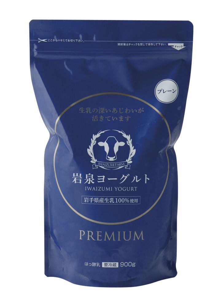 「岩泉ヨーグルトPREMIUMプレーン」(岩泉乳業株式会社)