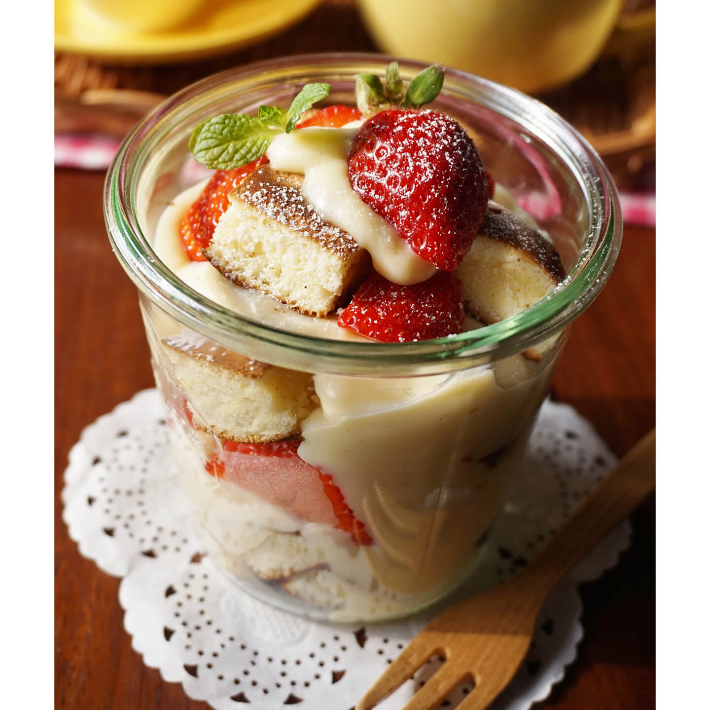 ホットケーキトライフル