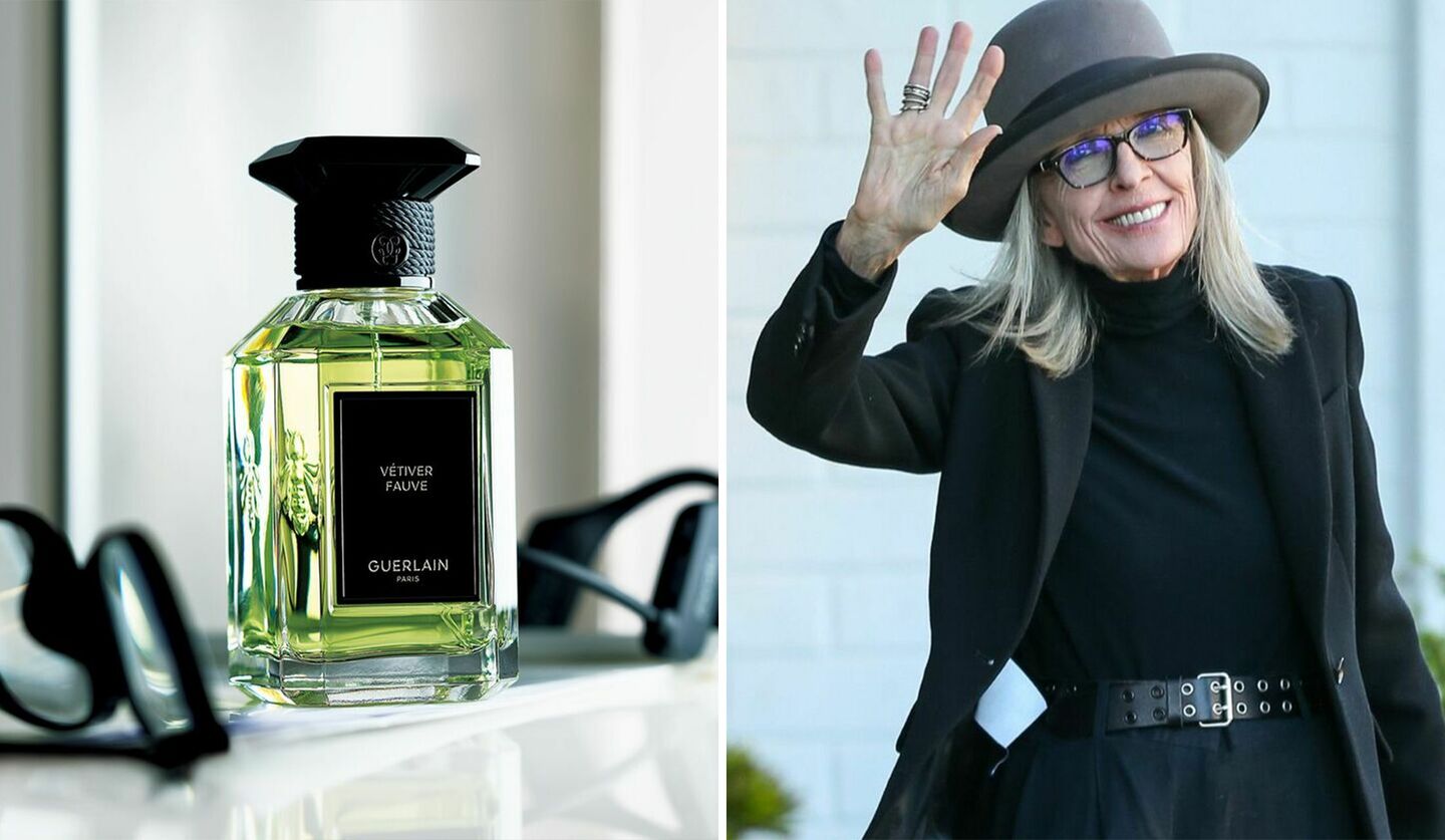 ゲラン ラール エラ マティエール ベチバー フォーヴ 、ダイアン・キートン