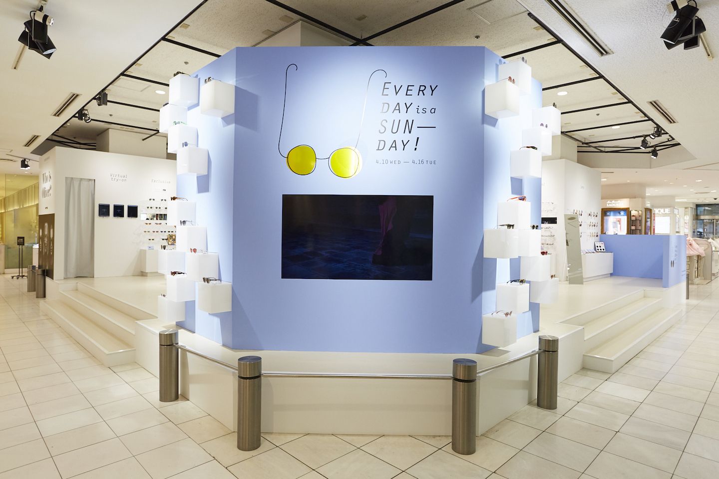 伊勢丹新宿店で開催中のサングラスのイベント「Every day is a SUN-day!」