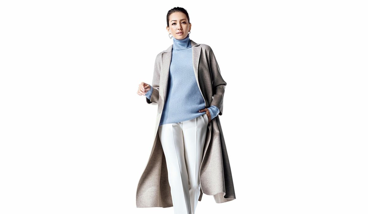 美品✨ エスマックスマーラ　クチートアマーノ　チェスター　リバー コート　44 美品✨ エスマックスマーラ クチートアマーノ チェスター リバー