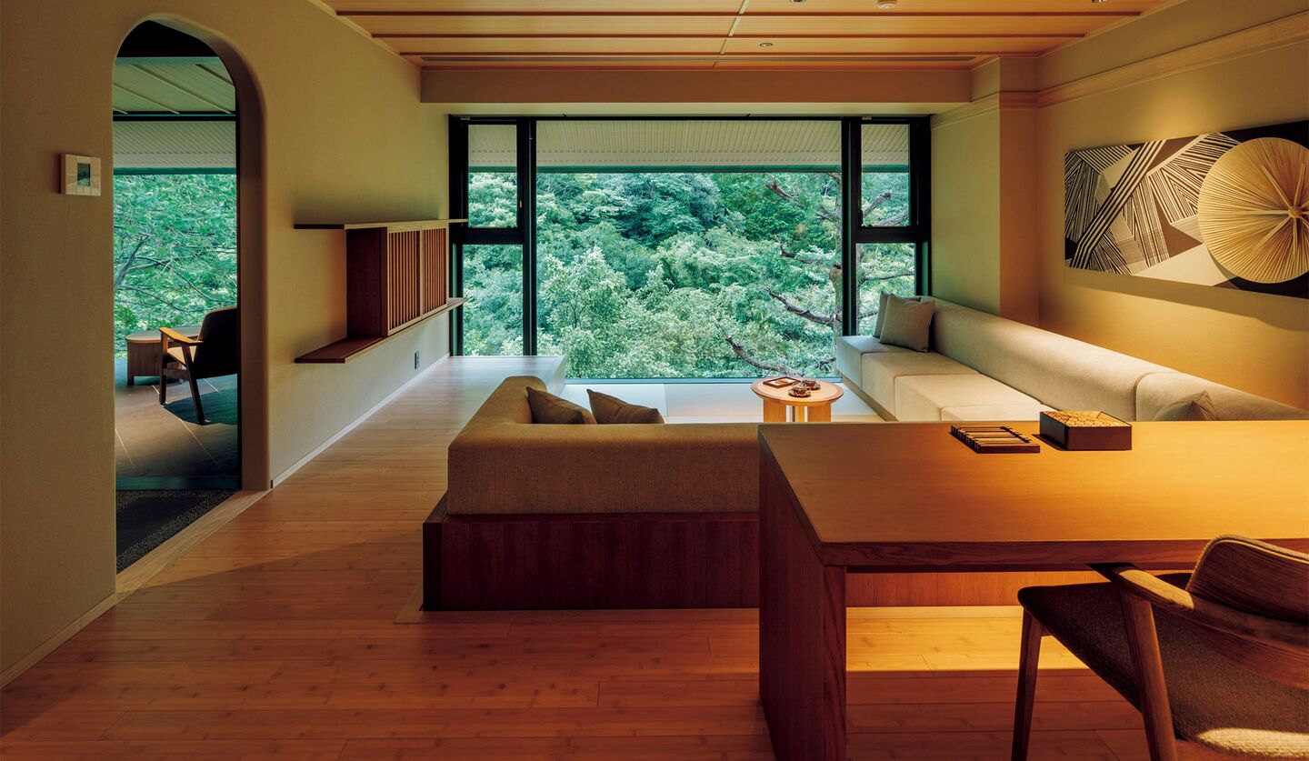 「界 箱根」に新設されたスイートルーム