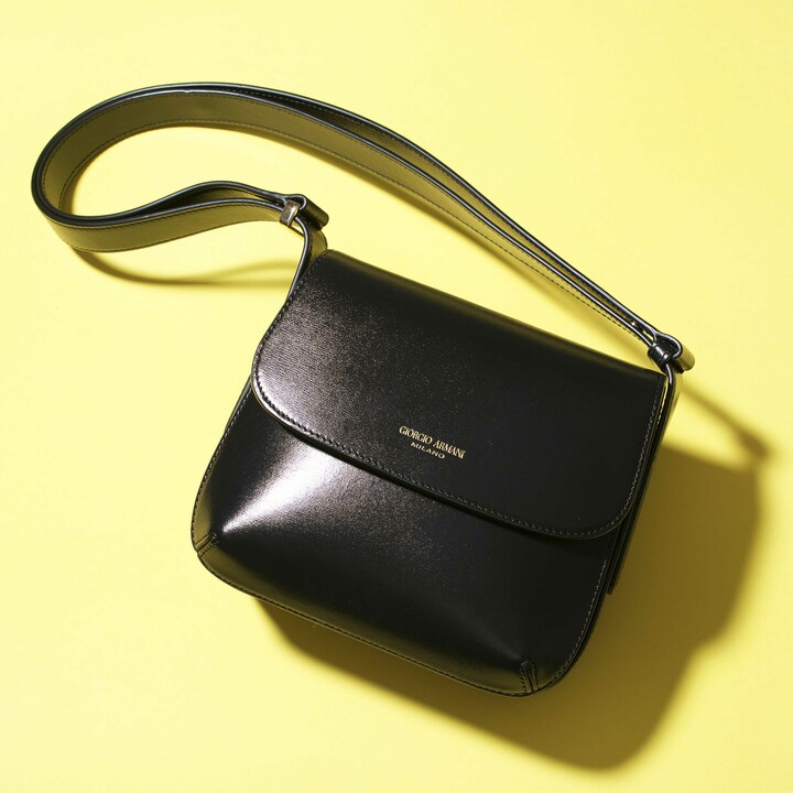 バッグ「ジョルジオ アルマーニ ラ プリマ」ショルダーバッグ スモール［縦16×横20×マチ12cm］￥198,000（ジョルジオ・アルマーニジャパン<ジョルジオ アルマーニ>）
