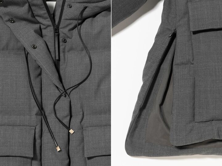 「エブール」のダウンウエア