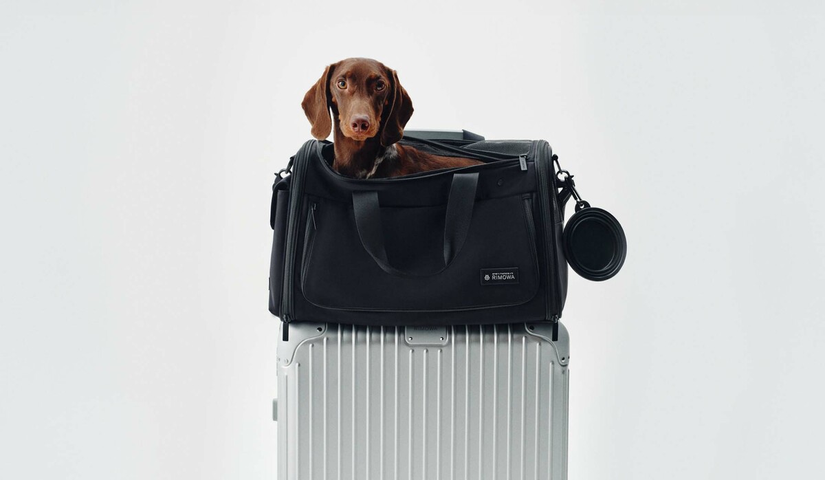美品 RIMOWA ペットキャリーバッグ 犬猫用ペットキャリー・ブラック | RIMOWA