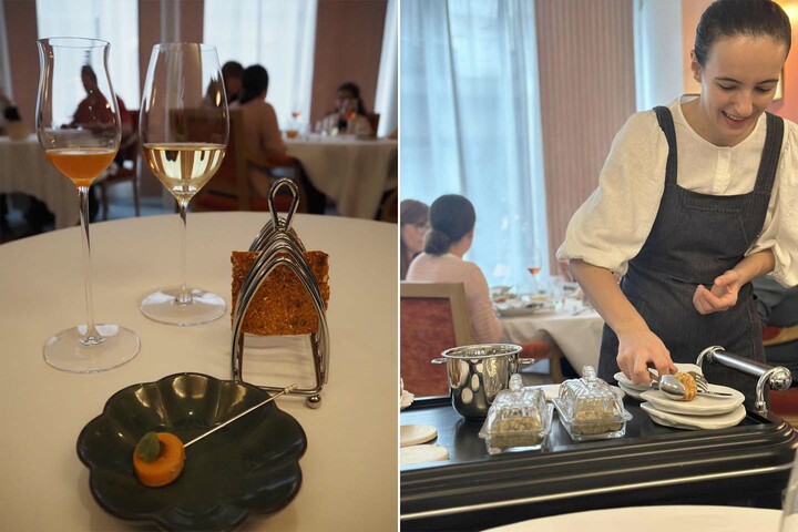 レストラン「Pantagruel」の料理。