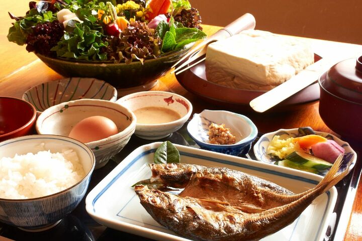 朝食一例