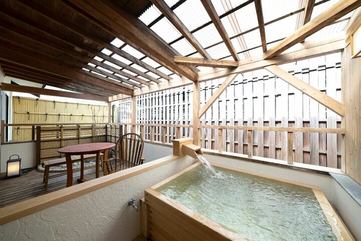 客室露天風呂
