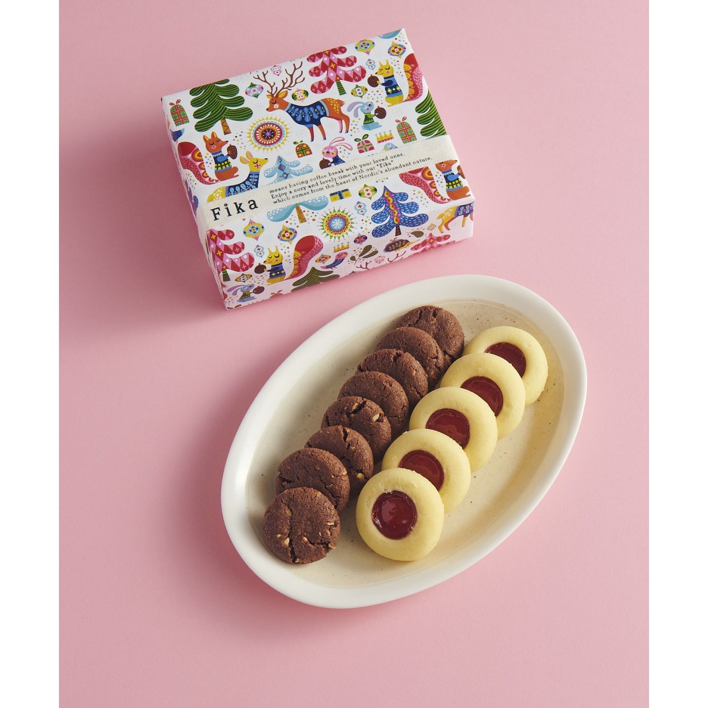 <フィーカ>クッキーアソート(クリスマスパッケージ)1080円(税込)※伊勢丹新宿店限定