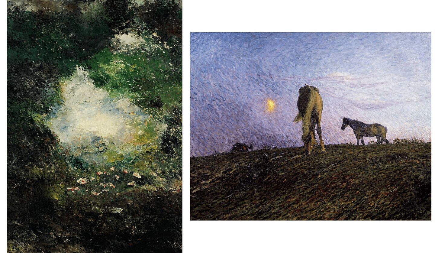 スウェーデン絵画のアウグスト·ストリンドバリと、ニルス·クルーゲルの作品画像