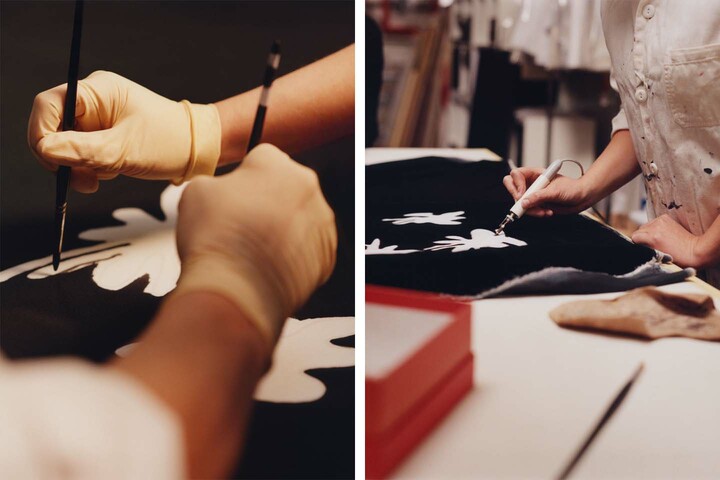 ディオールの「2026年春夏 オートクチュール コレクション」アトリエ制作