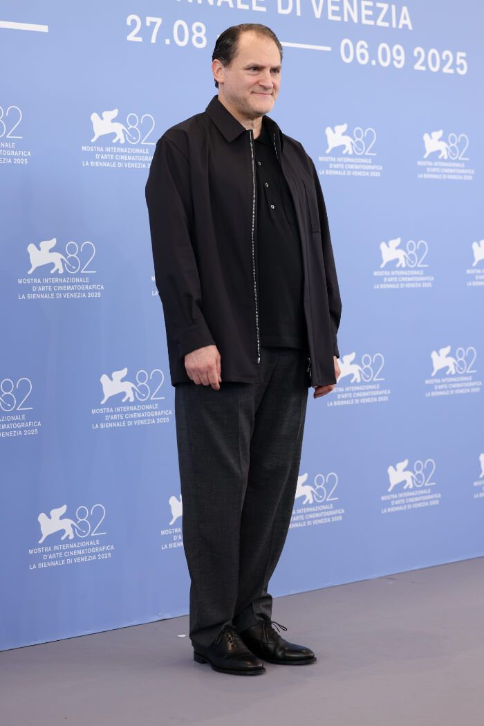 2025年8月29日、第82回ヴェネツィア国際映画祭での『アフター・ザ・ハント』フォトコール。 