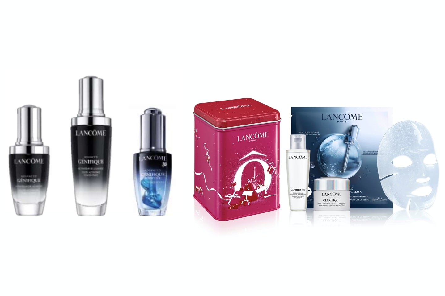 ジェニフィック キット ¥10,000(ジェニフィック アドバンスト N 30mL)、¥14,000(ジェニフィック アドバンスト N 50mL)、¥11,000(ジェニフィック アドバンスト デュアルコンセントレート) (2020年10月16日数量限定発売) *2020年10月2日に公式オンラインショップ・@cosme SHOPPING・楽天で先行発売、店舗予約スタート。2020年10月7日梅田阪急と伊勢丹新宿店で先行発売