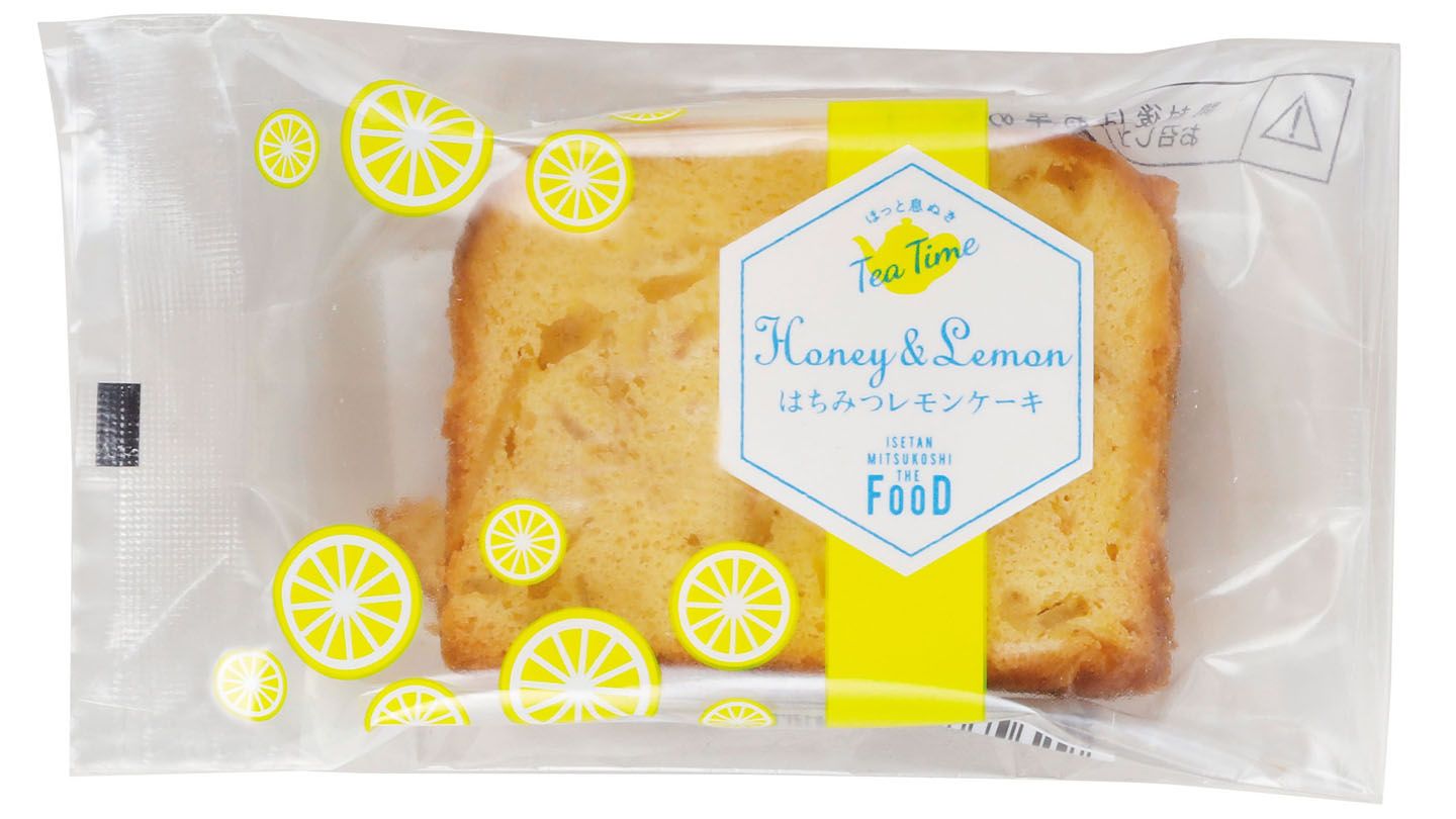 ほっと息ぬきTea Time はちみつレモンケーキ¥170