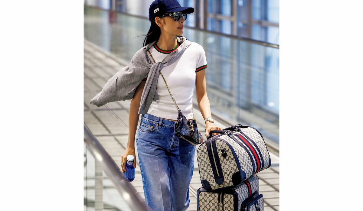 Gucci：涼しい薄手デニム♡お洒落なリゾートスタイル