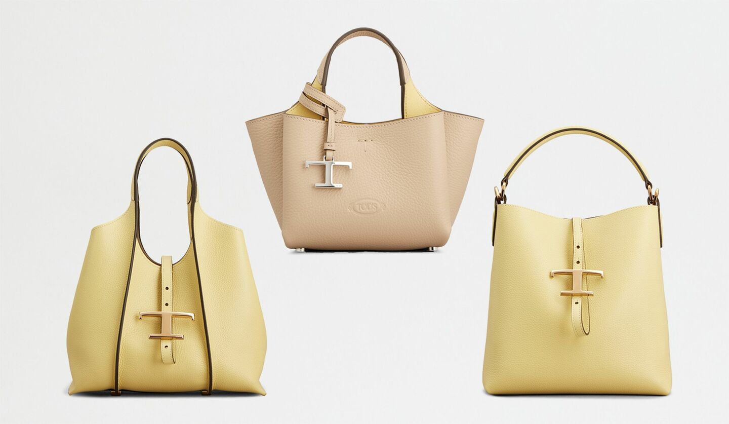 トッズ】最旬カラフルバッグ3選｜“T タイムレス”メタルが煌めく人気