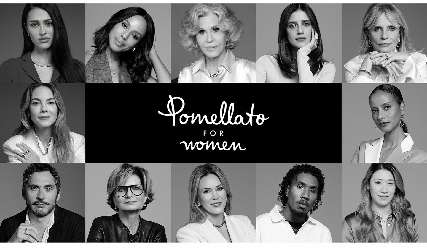 ポメラートの国際女性デーのキャンペーン動画のキャストたちの顔写真