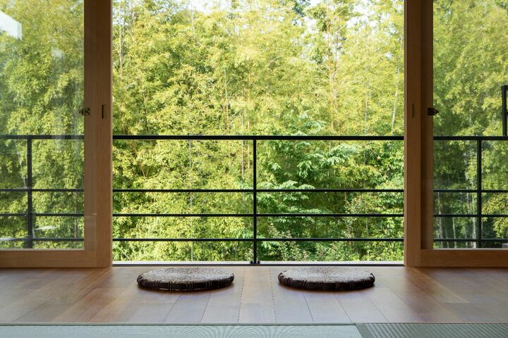 「竹の音」からの眺め