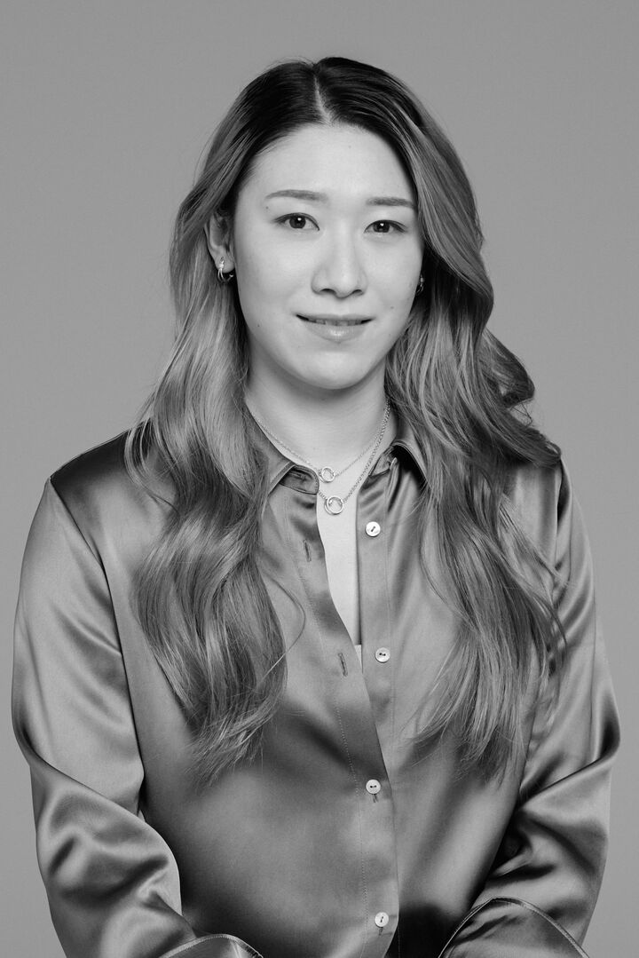 プロバレーボールプレーヤーの石川真佑選手。世界各国の著名人が参加する当キャンペーンに唯一のアジア人として登場。