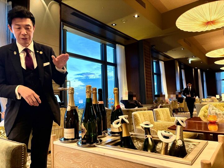 シャンパン_6,酒_6,スイーツ_6,ラウンジ_6,ホテル_6,東京_6,日本橋_6
