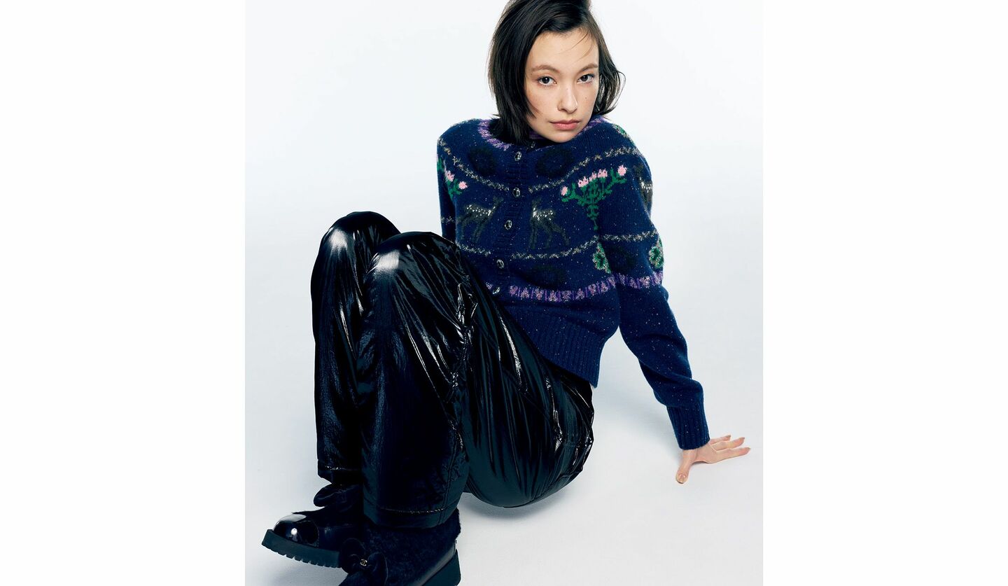 シャネルでコーディネートしたスノーリゾート・ラグジュアリー