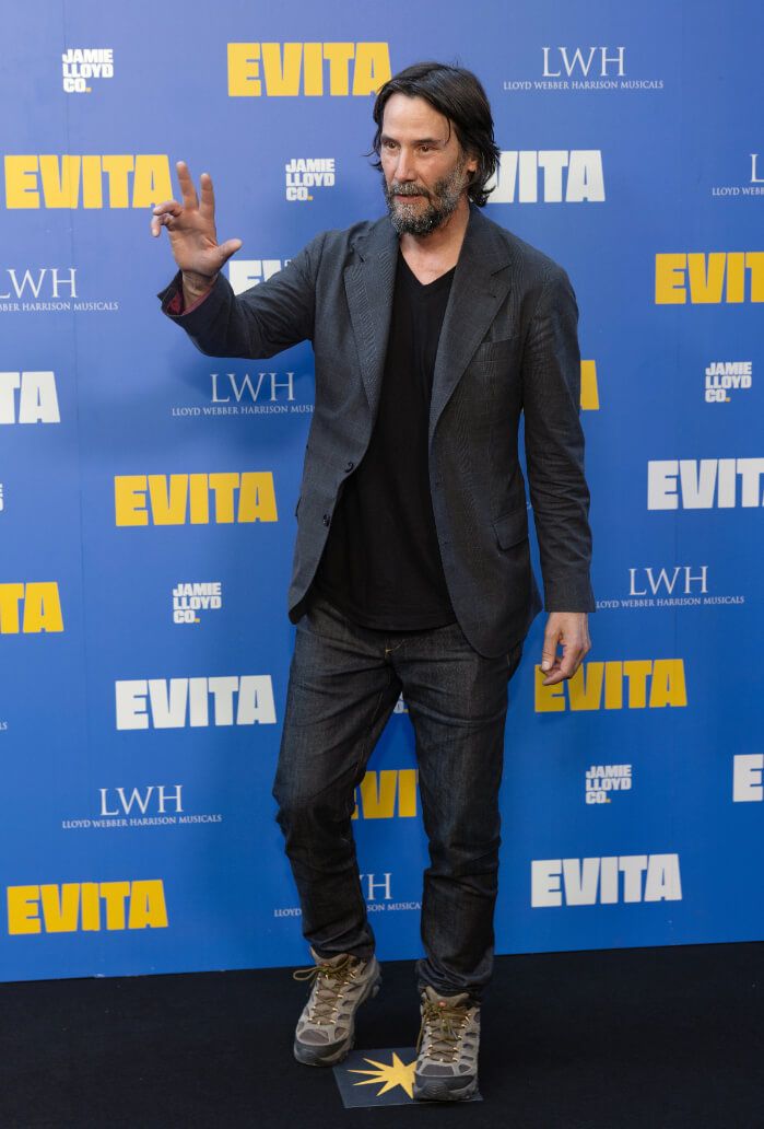 2025年7月1日、ロンドン・パレイディアム劇場で行われた『エビータ』ウエストエンド・オープニングナイトに出席。