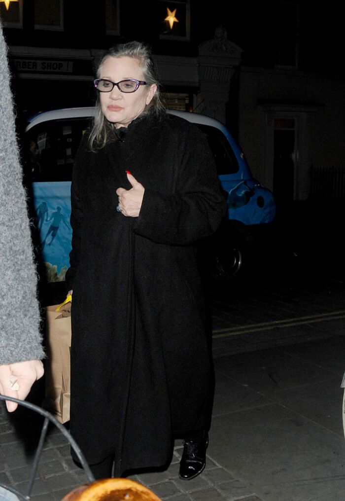 2016年12月15日、ロンドンにて撮影。亡くなる12日前。