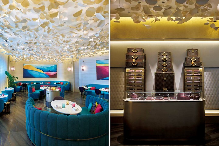 ル・カフェ・ヴィーの店内