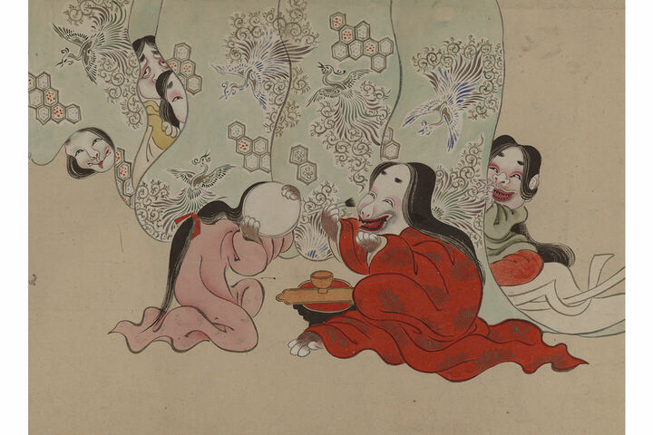 ［英一蝶］ ［妖怪絵巻］