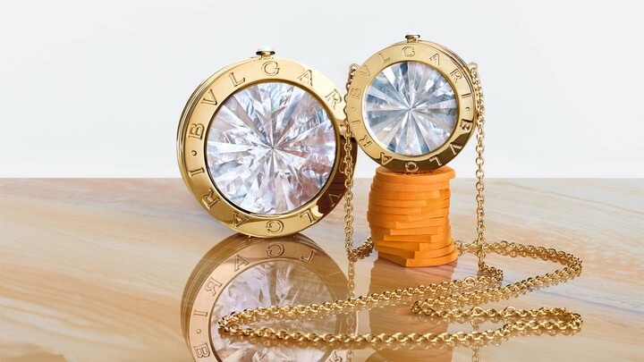 ブルガリのジュエリーバッグコレクション「ブルガリ アイコンズ ミノディエール」