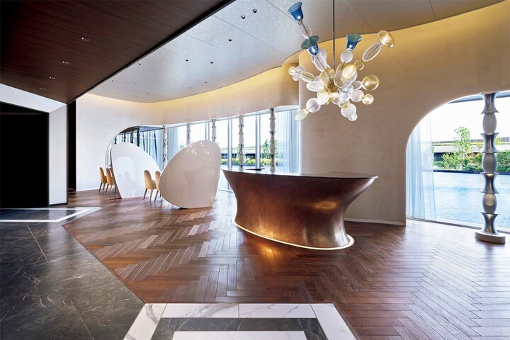 ザ・カハラ・ホテル＆リゾート 横浜 「The Spa」のレセプション