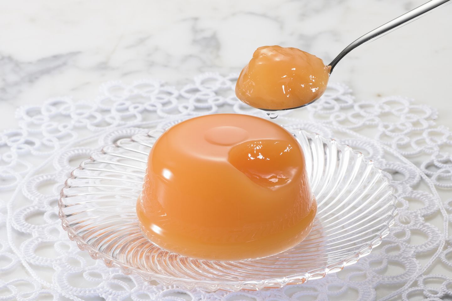 「夕張メロンピュアゼリー プレミアム(95g×4個入)」¥1,080