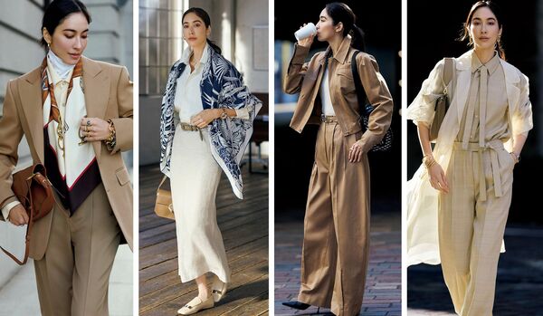 ビジネススタイルに華やかな新風を吹き込む「ベージュ」コーディネート11選｜ワーキングシーンに革新と洗練を