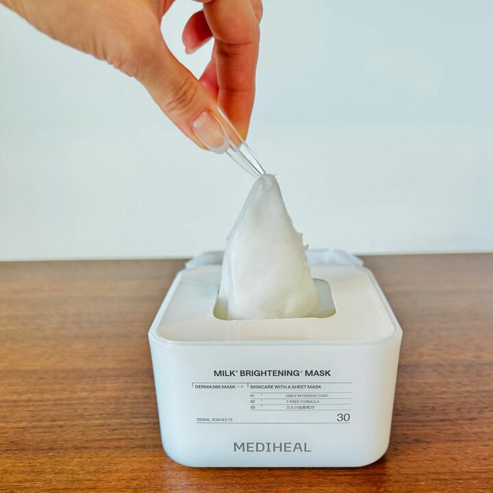 MEDIHEAL ミルクブライトニング マスク 30枚入り ￥2,640