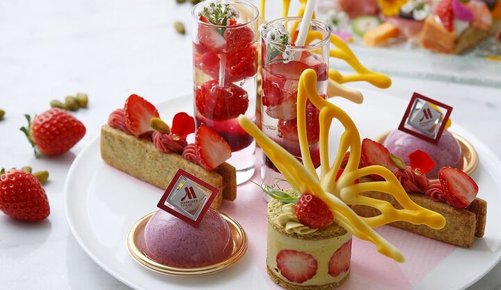 東京マリオットホテルの「Berry Afternoon Tea」の画像