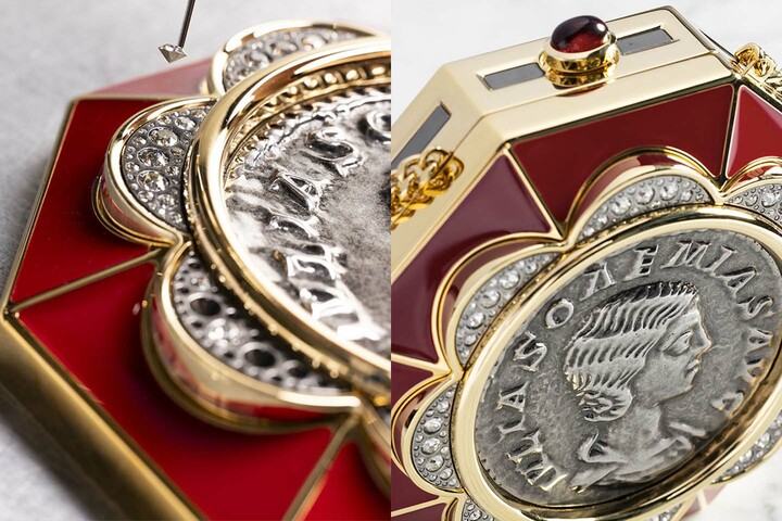 ブルガリのジュエリーバッグコレクション「ブルガリ アイコンズ ミノディエール」のクリエイション風景