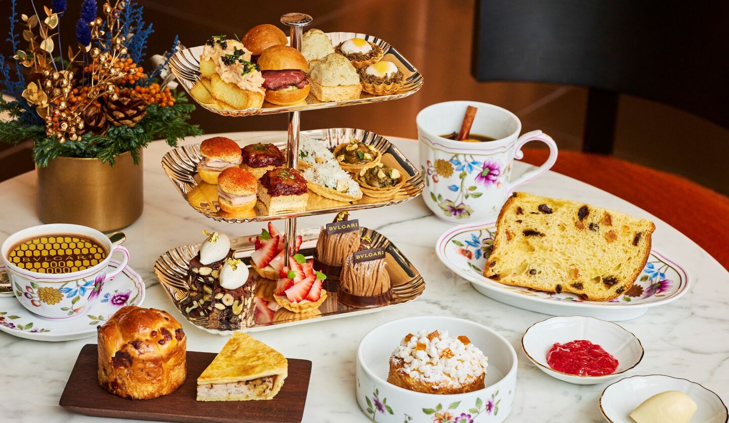 「ブルガリ ホテル 東京」のフェスティブ・アフタヌーンティー