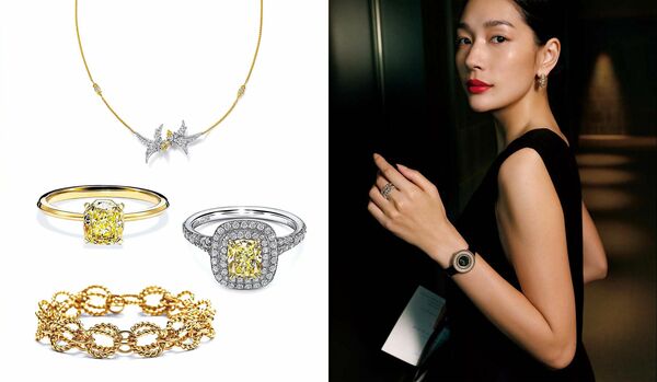 ブラックドレスに気品と品格をもたらすジュエリーウォッチ『ティファニー ロープ』で煌めきをプラス【「ティファニー」羨望の1か月コーディネート】