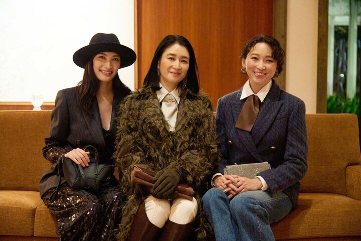 『Precious』歴代カバーモデルの豪華3ショット。