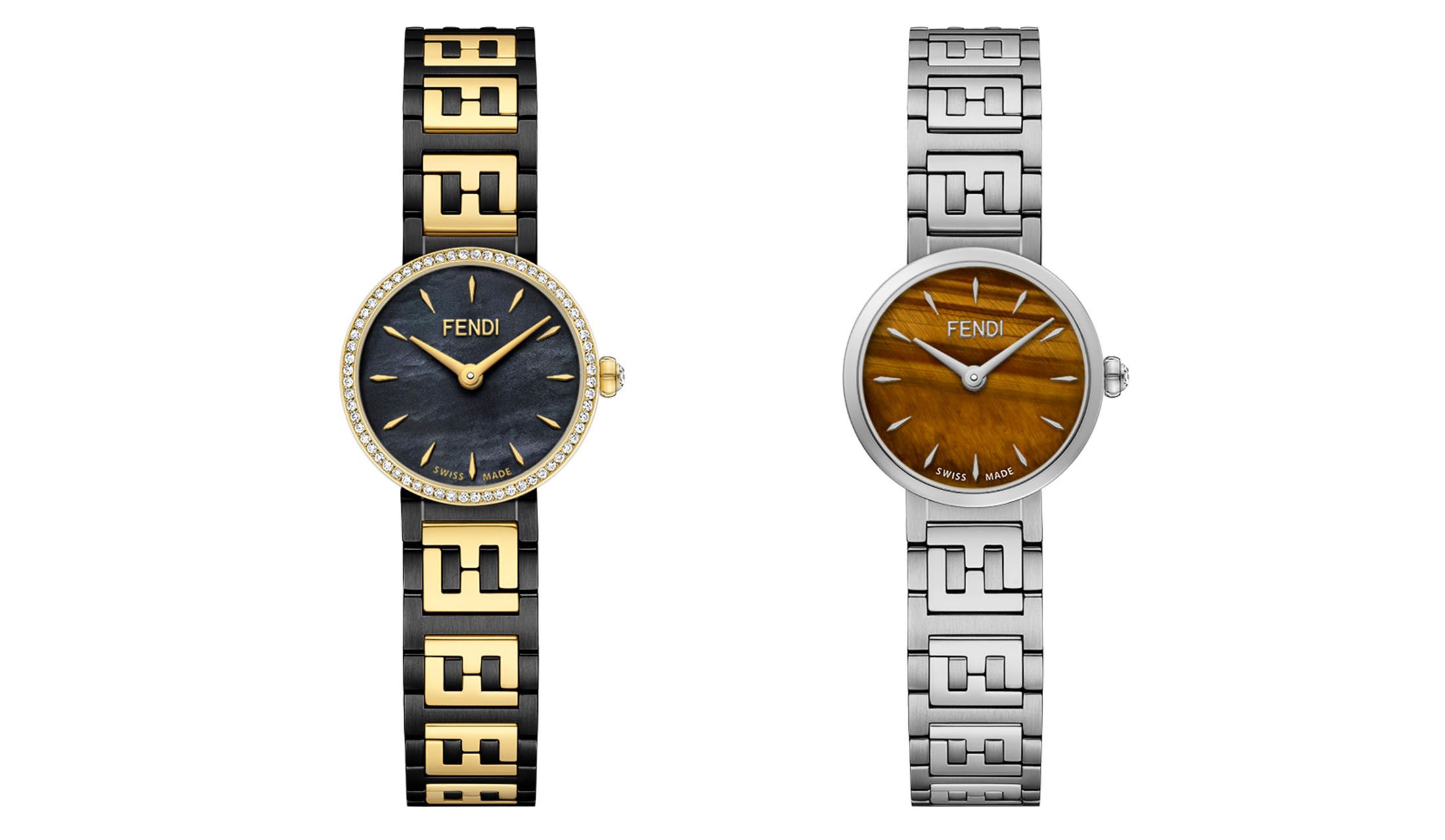 フェンディの時計「フォーエバー フェンディ」はFFロゴのブレスレット 
