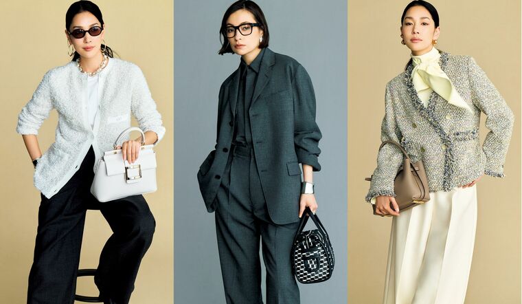 2026年4月号、読者の好きなコーデから3点