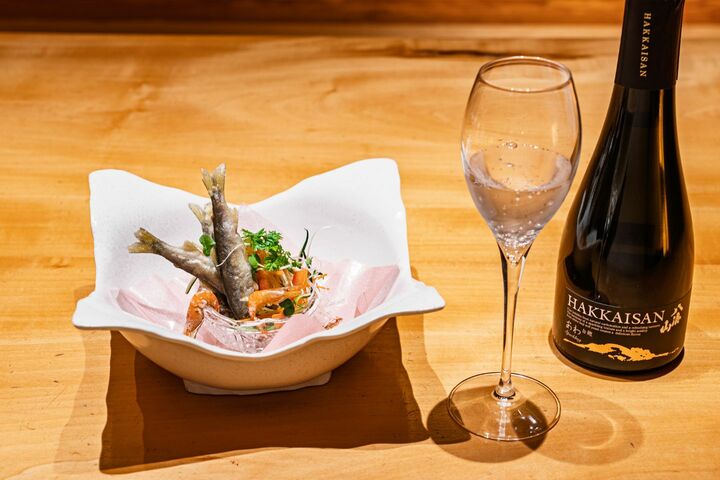「八海山」の日本酒とのコラボレーションセット